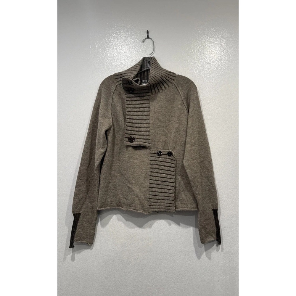 CREA Concept Sweater Womens Size Medium Art To Wear Unique Wool Alpaca Blend